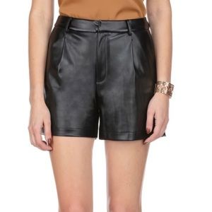 Leather shorts (jade brand) size 4